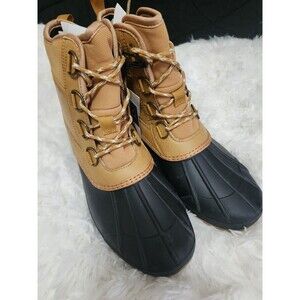 NEW UNIVERSAL THREAD TAN TIFFY DUCK WINTER BOOTS SZ 11